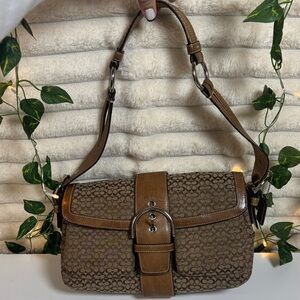Vintage Coach Soho Mini Signature Bag